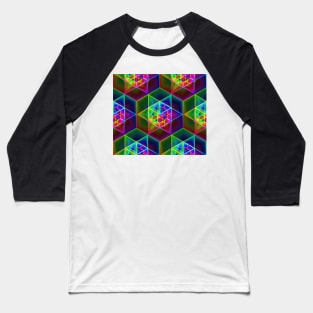 The Cosmic Net Baseball T-Shirt